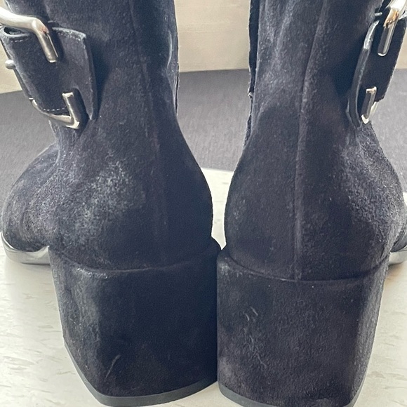 Paul Green distressed suede boots - Picture 7 of 8